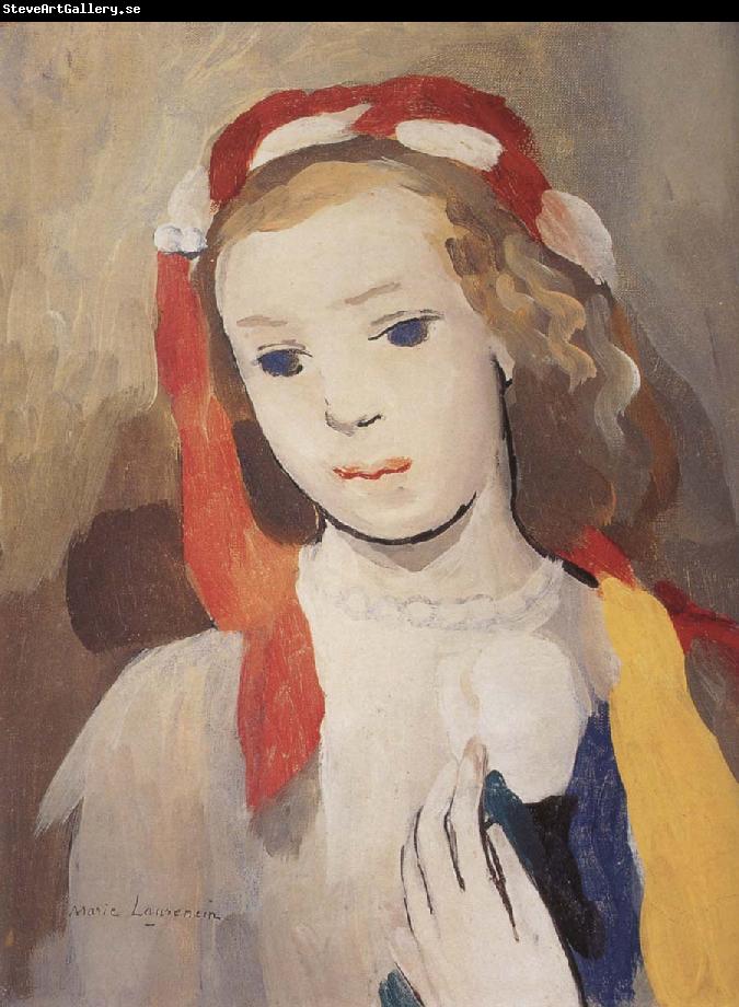 Marie Laurencin The Girl wearing the barrette